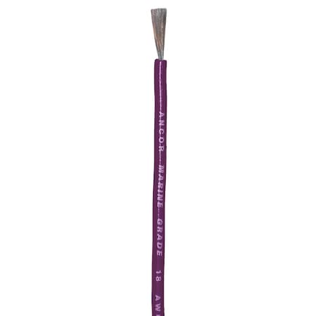 102710 100 Ft. 16 Awg 1 Mm Tinned Copper Primary Wire - Purple